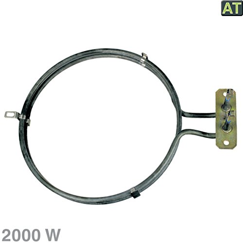 Preisvergleich Produktbild Heizelement Heißluft Backofenheizung 2000W wie Elektrolux AEG 358190736 / 1