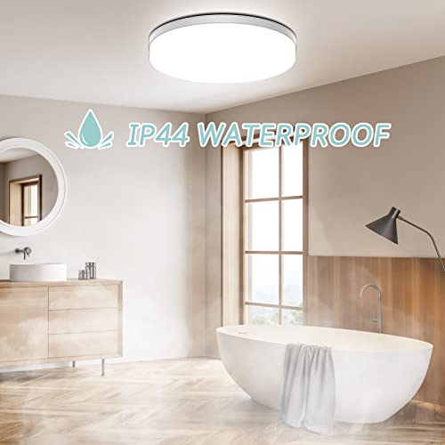 MGEELED Deckenlampe LED Deckenleuchte, 36W 4000K 4300LM IP44 Wasserfest – Ansicht 6