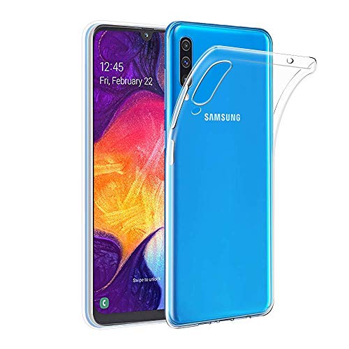 Image of Case Creation Brand - Mobile Cover for Samsung Galaxy A50s (Soft & Flexible Back Case), Transparent