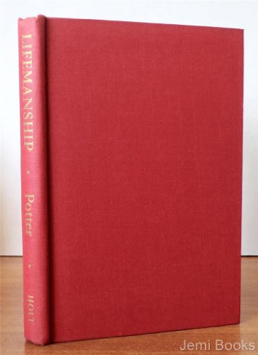 Lifemanship Or The Art Of Getting Away With It ... B000PGIXVM Book Cover