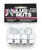 Gorilla Automotive 73087SMB Short Mag Open End Lug Nuts (1/2