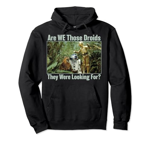 Sweat Star Wars Are We Those Droids They Were Looking For pour fan de pop culture