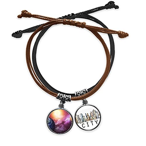 Bracelet planète rouge bleu coloré pour vos aventures urbaines