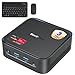 【3 Years Guarantee】Blackview MP50 2026 Silent Mini PC with Mouse and Keyboard, Radeon Vega 8 Graphics, Ryzen 5, Win 11 Pro, 16GB+512GB SSD, 4K@60Hz HDMI+DP Mini Desktop Computer, Ideal for Home/Office