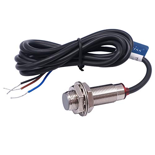 Taiss 1PCS NJK-5002C NPN NO?Normally Open) 10mm Hall Effect Sensor Switch DC5-30V Inductive Proximity Sensor Switch Induction Magnetic Magne