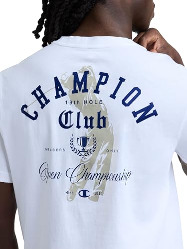 Image of Champion Men's Classic Graphic Short Sleeve T-Shirt, Standard Fit, Champion Club Graphics