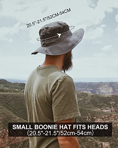 Image of Zylioo XXL Oversize UV Fishing Sun Hat for Big Heads,XL Quick Dry Boonie Hats,Large Cooling Safari Hats with Strap