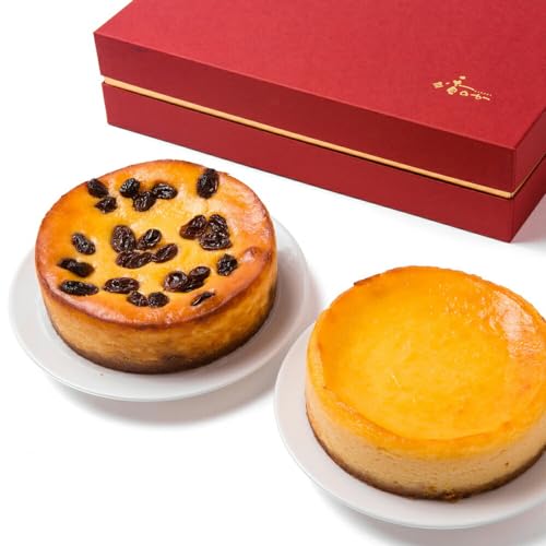 香のか チーズケーキセット 豊潤チーズケーキ ラムレーズンチーズケーキ 【北海道・沖縄発送不可】のサムネイル