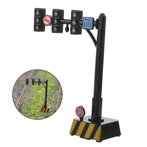 STOBOK Ampelspielzeug Ampel Spielzeug Kinder-Ampel Ampel-Spielzeug Ampeln Spielzeuge Embleme Mini-Signallampe Lernspielzeug Miniatur das Schild Modell licht Stopplicht schmücken Plastik