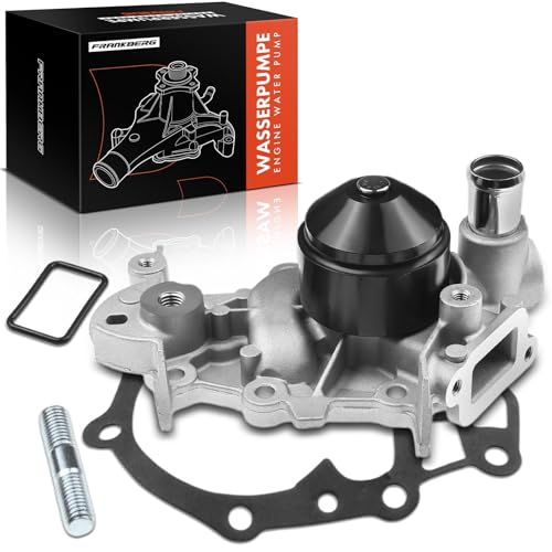 Frankberg Wasserpumpe Kompatibel mit Clio I 5/357 B/C57 1.2L 1996-1998 Clio II BB, CB SB0/1/2 1.2L 1998-2003 Kangoo FC0/1 1.2L 1997-2003 Twingo I C06 S06 1.2L 1996-2003 Benzin Replace# 7700864596