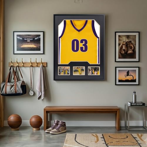 Jersey Frame Display Case with Photo Slot,Sports Shirt Shadow Box Protector by JJKLL - Used condition - Image 9