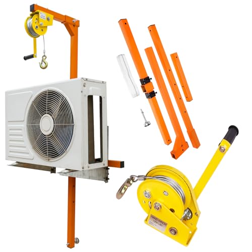 Grue de levage pour climatiseur pliable en acier inoxydable support de levage