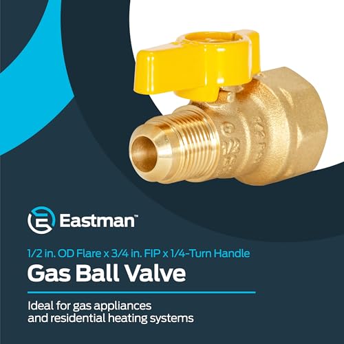 EZ-FLO 60030 Brass Gas Ball Valve-Straight Flare by Eastman - Used condition - Image 2