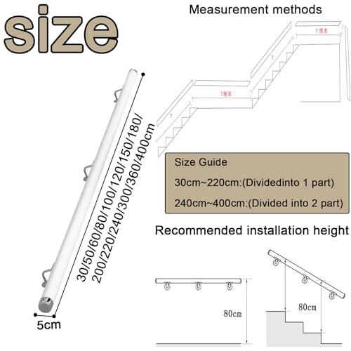 Kit complet de support de sécurité pour rambarde d'escalier - 2