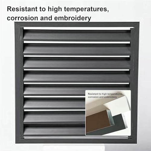 Cubiertas de aluminio resistentes antirrobo para proteger aire acondicionado exterior 5