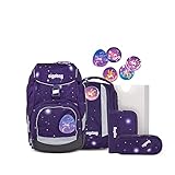 Ausstattungen: Beckengurt ergobag Pack Schulranzen-Set 6tlg. inkl. Klettie-Set