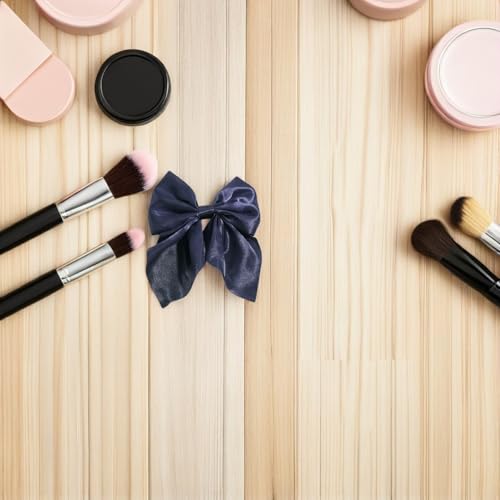 Pinzas de cabello con lazo de satén minkissy para mujer pack de 8 clips 5