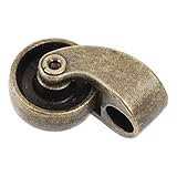 Roulettes pivotantes : la roulette de canapé, fabriquée en alliage de zinc, offre une durabilité exceptionnelle et un remplacement facile