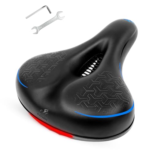 Fahrradsattel Herren & Damen Gelsattel Fahrradsitz, Breiter Bequem Weich Fahrradsättel Ergonomischer, Atmungsaktiv Für Wasserdicht, Rennrad Cityradsättel Mountainbikesättel Fahrradsattel Herren & Damen Gelsattel Fahrradsitz, Breiter Bequem Weich Fahrradsättel Ergonomischer, Atmungsaktiv Für Wasserdicht, Rennrad Cityradsättel Mountainbikesättel