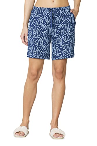 Image of Van Heusen Women's Lounge Allover Print Lounge Shorts - Modal Cotton - Functional Pocket, Superior Drape -Available in Pack of 1 & 2