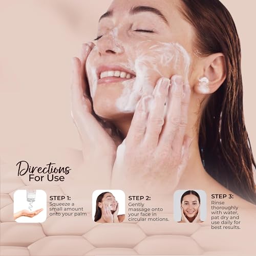 Image of Gluta-Nia Brightening Face Wash | Rejuvenating Cleanser with Glutathione, Hyaluronic Acid & Kojic Acid | Radiance Boosting & Suitable for All Skin Types | 60g Each (Pack of 2)