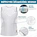 DGXINJUN Youth Padded Shirt Chest Rib Heart Guard Protector Kids Boys Girls Compression Vest Tank for Football Baseball Lacrosse Goalies Softball