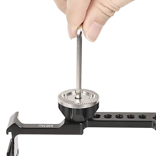 Support de rosette M6 CAMVATE avec vis 3/8"-16 et broches ARRI