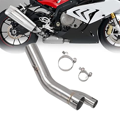 Adaptateur échappement moto BMW S1000RR 2017 : tube connexion et tuyau évacuation intermédiaire