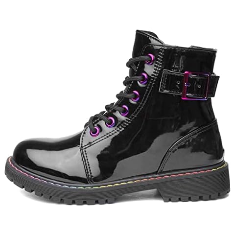 Lilley Riley Black Patent Iridescent Boot Cover