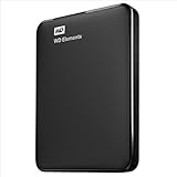 WD Elements Portable - Disco duro portátil de 750 GB (USB 3.0), color negro