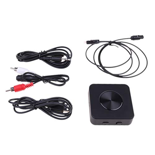 BIlinli Trasmettitore Bluetooth 5.0 Ricevitore 2 in 1 Wireless APTX HD Bassa latenza A2DP Musica Ottico SPDIF Aux RCA Adattatore Audio Stereo da 3,5 mm