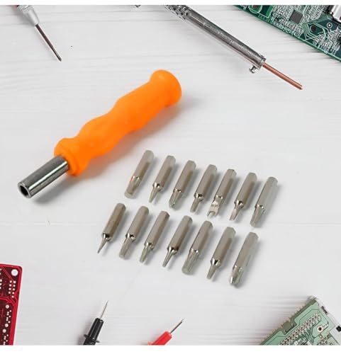 Image of ENVOLO MART 15 in 1 Screwdriver Set | Magnetic Multipurpose Tool Kit for Electronics, Laptop, Tablet & Household Repairs | Mobile Repair kit | Multipurpose Precision Repair Tool Kit | screwdriver set