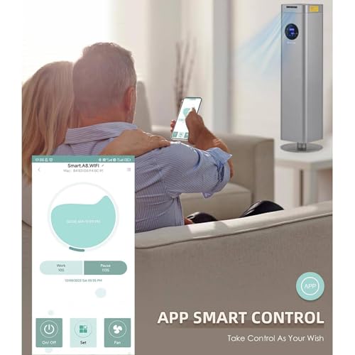 Diffuseur de parfum commercial, machine à air intelligent, nébulisation sans eau de 1500 ml pour bureau et salon