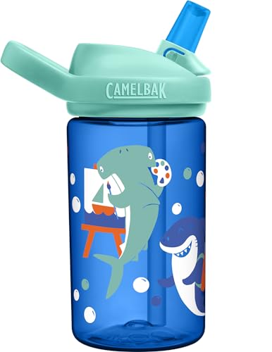 Image of CamelBak Eddy+ Kids Bite Valve Straw Tritan Renew Water Bottle | Kids, with Tritan Renew