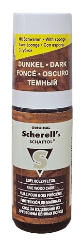 Ballistol Unisex – Erwachsene Waffenpflege Scherell's Schaftol dunkel, Dunkelbraun, 50 ml