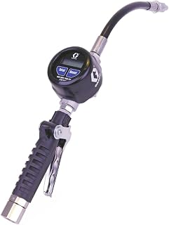 Graco EM8 Electronic Manual Oil & Anti-Freeze Meter w/ Flexible Extension, 1/2" NPT Inlet - 8 GPM High-Flow Durability