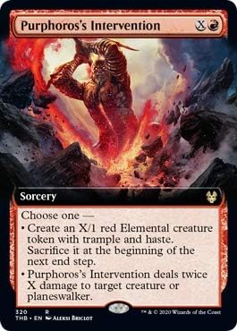 Magic: The Gathering - Purphoros's Intervention - Extended Art - Theros Beyond Death