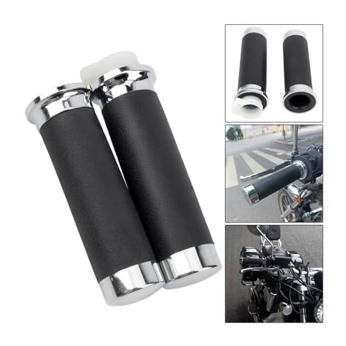 Guidon moto antidérapant 25mm custom compatible V-Star Drag Star XVS400 XVS650