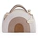 Baby Windel Caddy Veranstalter, Baumwollseil große Dusche Caddy für neugeborene Jungen und Mädchen, Geschenk für Baby-Dusche-Liste, neugeborenen Essentials Korb (Beige)