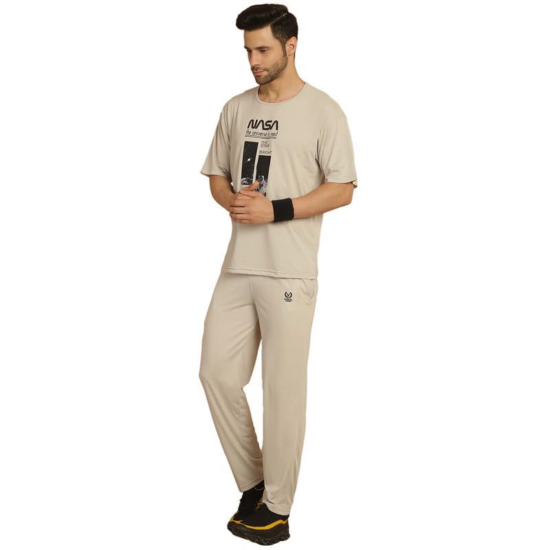 Image of Mack Jonney Printed Round Neck Cotton Oversize Half sleeves Co-ord set Tracksuit For Men-P-MACK52845