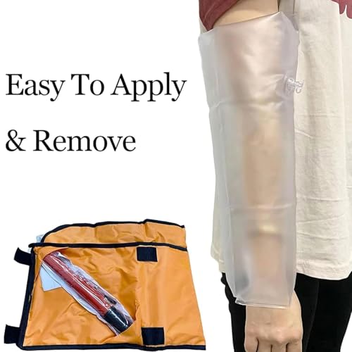 Attelle gonflable de premiers secours en PVC avec pompe pour main, poignet, bras, jambe, cheville – Idéal pour la maison et l'extérieur