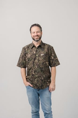 Men's Camouflage Fishing Shirt Short Sleeves4