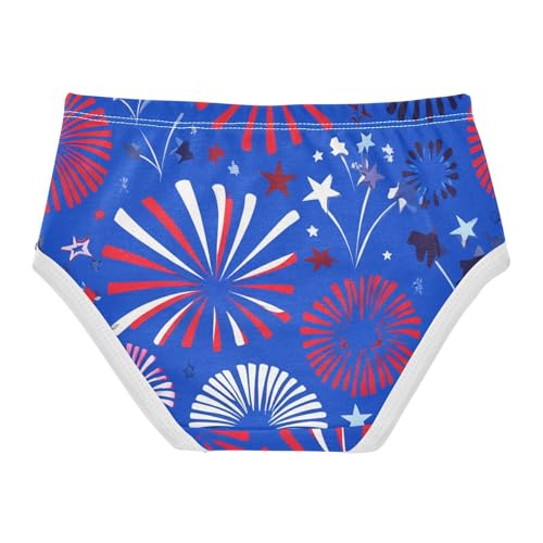 Animals Toddler Girls Underwear 2t Cotton Cute Panties Girl Red Festive Fireworks Blue Kids Briefs Undies2