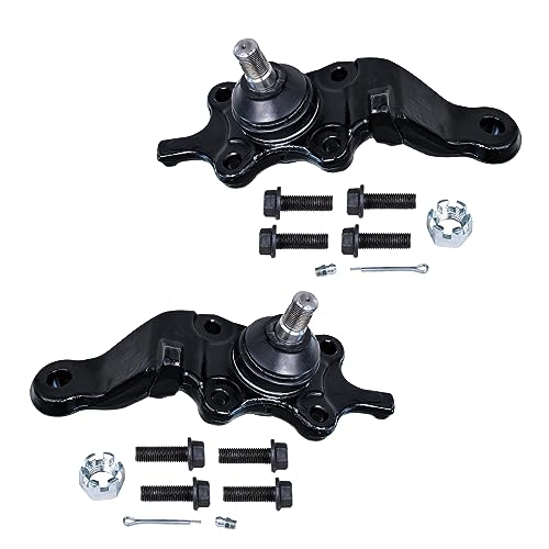Detroit Axle - Front 2pc Ball Joints for 2003 Toyota Sequoia Tundra, 2 Lower Ball Joints Replacement