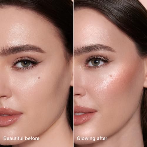 Image of Charlotte Tilbury Beauty Light Wand Liquid Highlighter Makeup - Soft-Focus Highlighter & Blush for Cheeks - Pearlescent, Weightless Radiant Finish