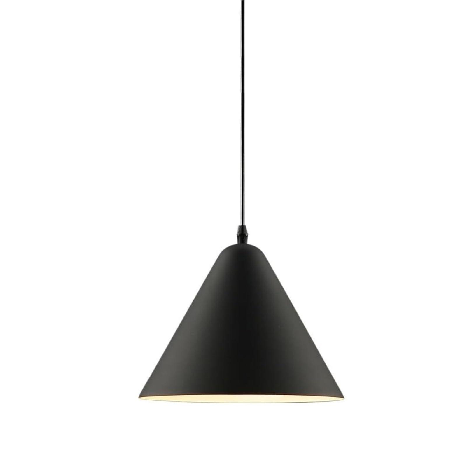KBUUKYYXouy Minimalism Metal Hanging Lamp, Colorful Ceiling Pendant Light Fixture Single Farmhouse Lighting Chandelier for Kitchen Island Sink Dining Room Entryway(Black,9.8in)