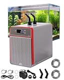 Erfolkerz 1/10 HP Aquarium Chiller– 42gal (160L). for Axolotls, Fish Tanks, hydroponics. Sea & Fresh Water Compatible. Includes Pump, nozzles & Hoops. Ideal for Coral & Shrimp.
