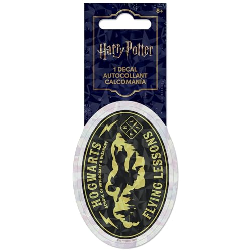 Harry Potter - Flying Lessons Prismatic Die-Cut Decal - 4 Color