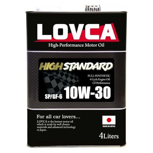 LOVCA フルシンセティックエンジンオイル 10W-60 4L LOVCA フルシンセティックエンジンオイル 10W-60 4L