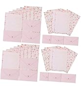 SHINEOFI 4 Sets Stationery Parchment Paper for Writing Stationary Paper Decorative Letter Paper S...